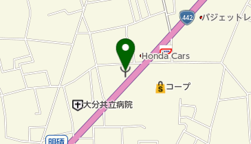 大分市中央消防署南大分分署の地図画像