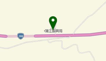 佐伯市消防署蒲江分署の地図画像