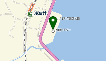 佐伯市消防署上浦派出所の地図画像