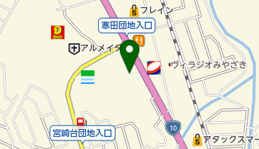 大分市南消防署敷戸出張所の地図画像