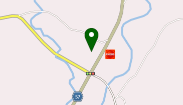 豊後大野市消防署西分署の地図画像