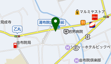 由布市消防署湯布院出張所の地図画像