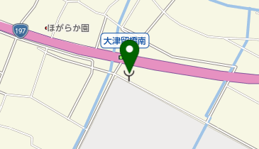 大分市東消防署松岡出張所の地図画像