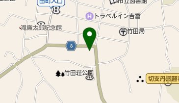 竹田簡易裁判所の地図画像