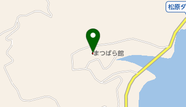 まつばら館の地図画像