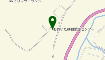 おおいた動物愛護センターの地図画像