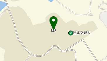 日本文理大学図書館の地図画像