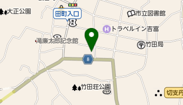 山頭火秋山巌版画館の地図画像