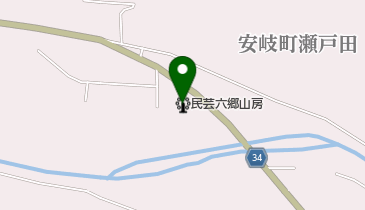 民芸六郷山房の地図画像