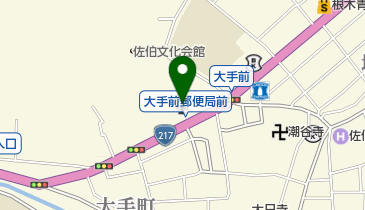 佐伯市歴史資料館の地図画像