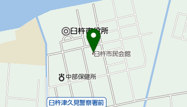 臼杵市民会館の地図画像