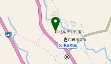 久住中央公民館(くじゅうサンホール)の地図画像