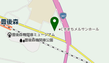 くすまちメルサンホールの地図画像