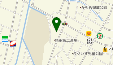 柴田斎場の地図画像