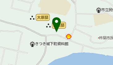 豊和銀行杵築支店の地図画像