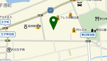 大分銀行勢家支店の地図画像