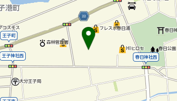 大分銀行西支店の地図画像