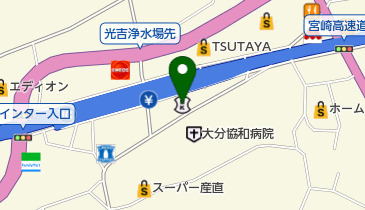 大分信用金庫光吉支店の地図画像