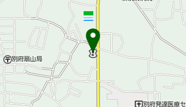 大分みらい信用金庫扇山出張所の地図画像