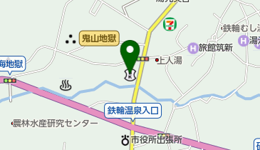 大分みらい信用金庫鉄輪支店の地図画像