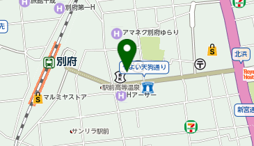 大分みらい信用金庫本店営業部の地図画像