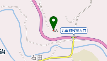 JAおおいた九重支店の地図画像