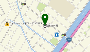 渡町台外科病院の地図画像