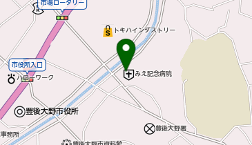 医療法人医心会みえ記念病院の地図画像