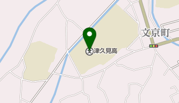 大分県立津久見高校の地図画像