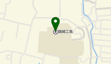 大分県立鶴崎工業高校の地図画像