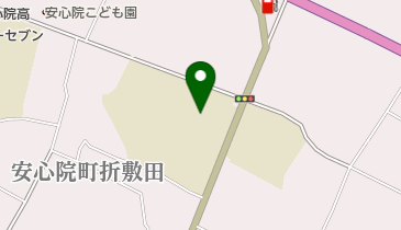 宇佐市立安心院中学校の地図画像