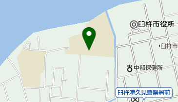 臼杵市立東中学校の地図画像