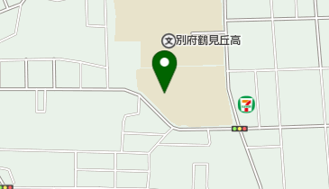 別府市立中部中学校の地図画像