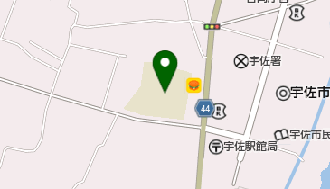宇佐市立駅館小学校の地図画像