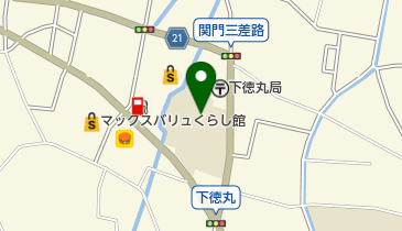 大分市立高田小学校の地図画像