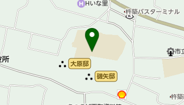 杵築市立杵築小学校の地図画像