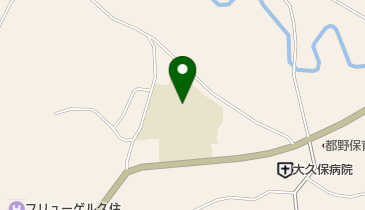 竹田市立都野小学校の地図画像