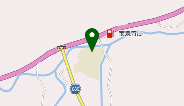 九重町立淮園小学校の地図画像