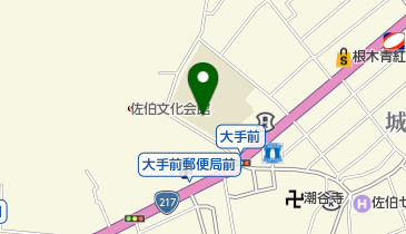 佐伯市立佐伯小学校の地図画像