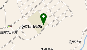 竹田市立竹田小学校の地図画像