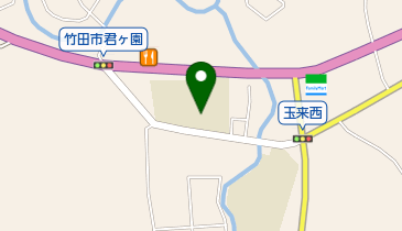 竹田市立南部小学校の地図画像