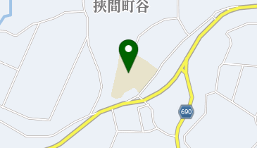 由布市立谷小学校の地図画像