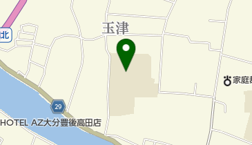 豊後高田市立桂陽小学校の地図画像