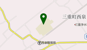 豊後大野市小中一貫教育校三重学園百枝小学校の地図画像