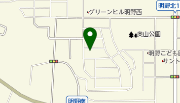 明野第一幼稚園の地図画像