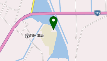 竹田津幼稚園の地図画像