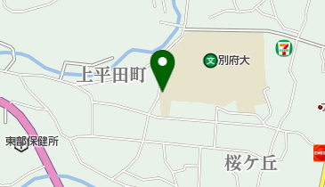 別府大学附属幼稚園の地図画像