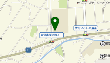 大分県立さくらの杜高等支援学校の地図画像