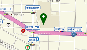 大分県立聾学校の地図画像