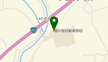 豊の里自動車学校の地図画像